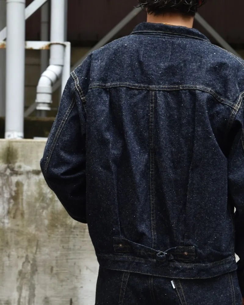 New Manual / #001 T-BACK DENIM JACKET ONE-WASHED