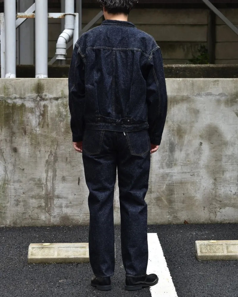 New Manual / #001 T-BACK DENIM JACKET ONE-WASHED