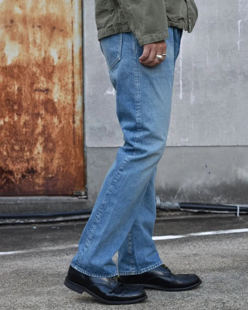 NONNATIVE / DWELLER 5P JEANS 03 COTTON 14oz SELVEDGE DENIM VW LIGHT (NN-P4504)