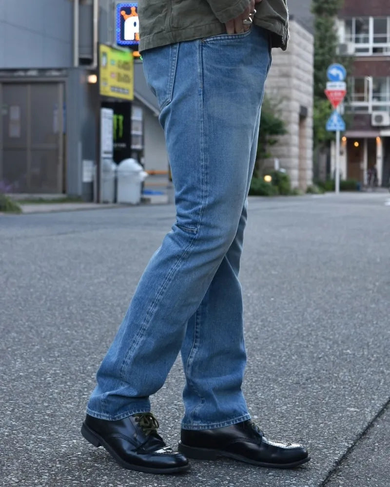 NONNATIVE / DWELLER 5P JEANS 01 COTTON 14oz SELVEDGE DENIM VW LIGHT (NN-P4502)