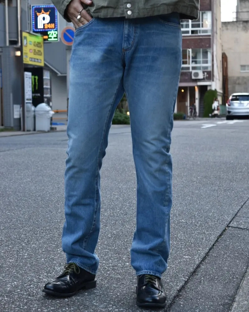 NONNATIVE / DWELLER 5P JEANS 01 COTTON 14oz SELVEDGE DENIM VW LIGHT (NN-P4502)