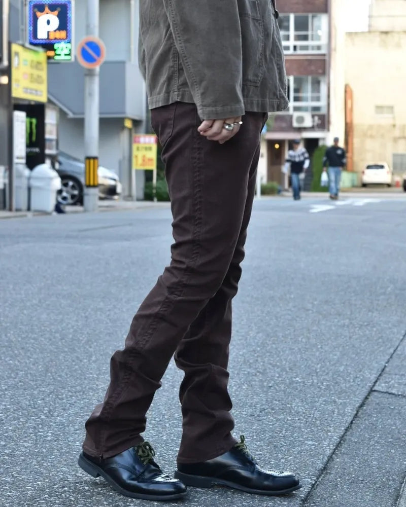 NONNATIVE / DWELLER 2WAY 5P JEANS 01 COTTON DRILL TWILL STRETCH (NN-P4513)