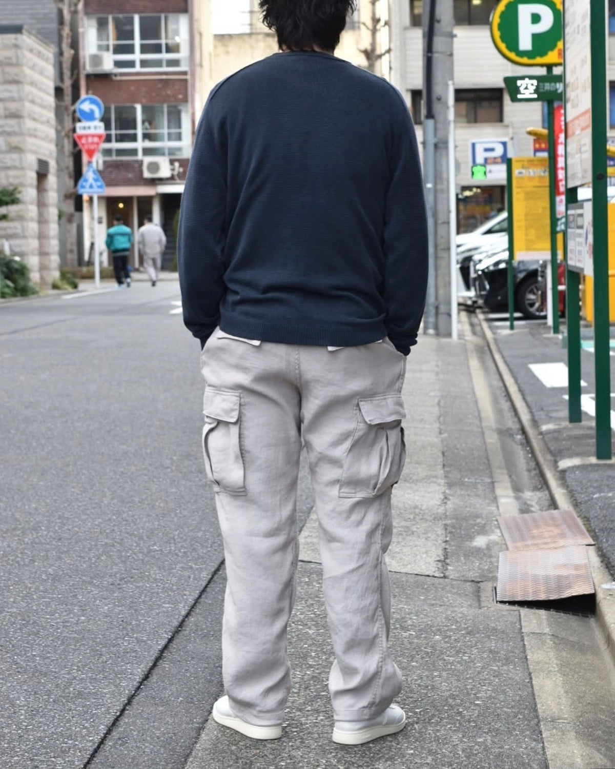 NONNATIVE / DWELLER SWEATER COTTON YARN (NN-K4601)