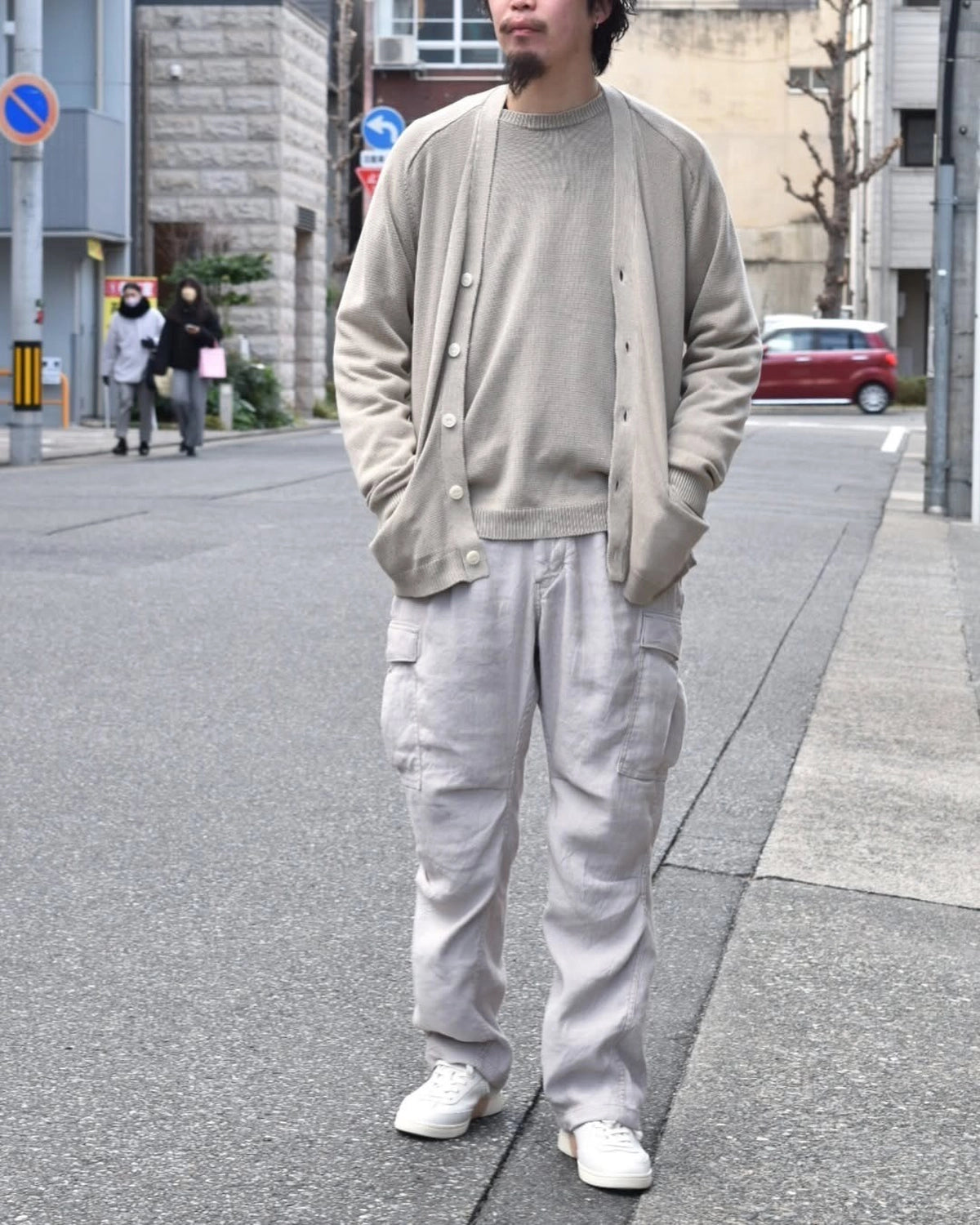 NONNATIVE / DWELLER SWEATER COTTON YARN (NN-K4601)