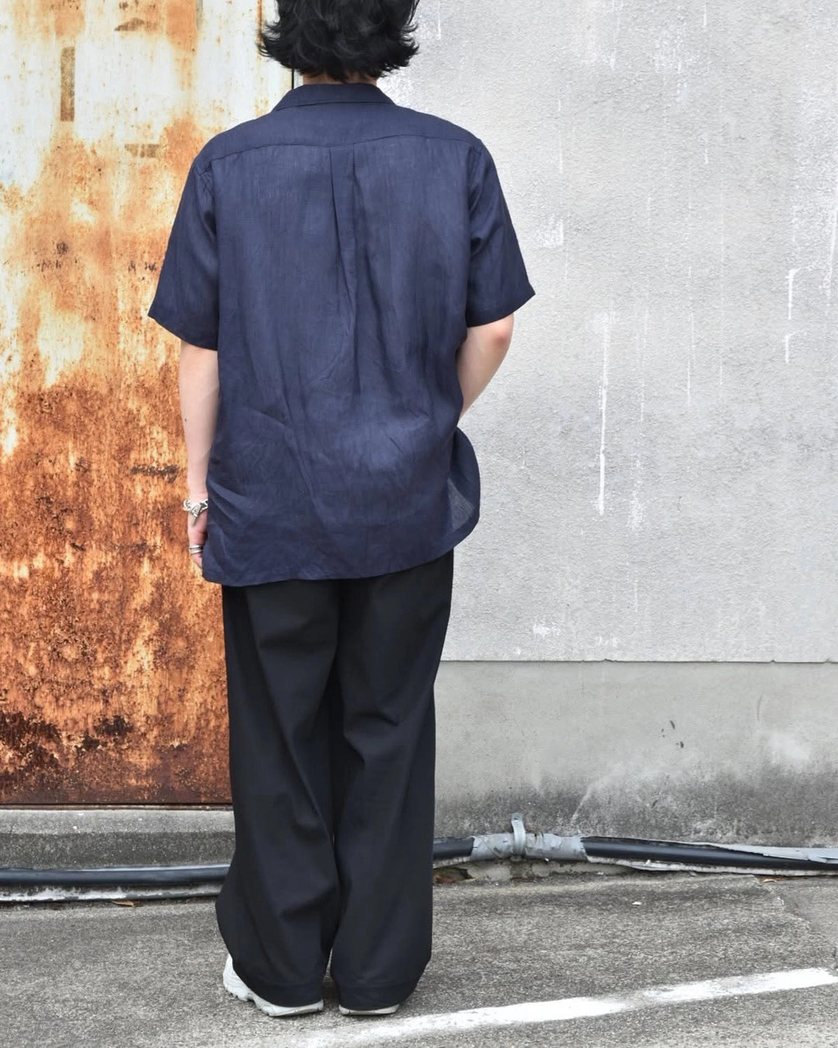 NONNATIVE / VOYAGER S/S SHIRT LINEN OXFORD (NN-S4618)