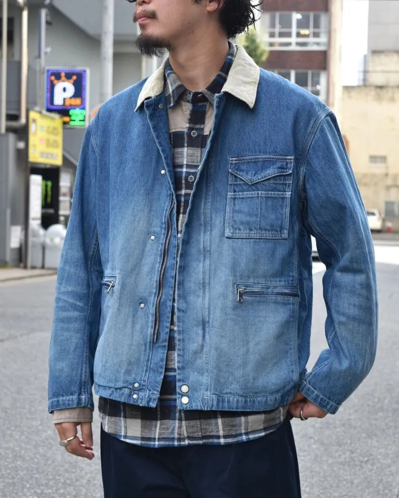 NONNATIVE / EXPLORER SHIRT COTTON SLUB FLANNEL CHECK (NN-S4506)