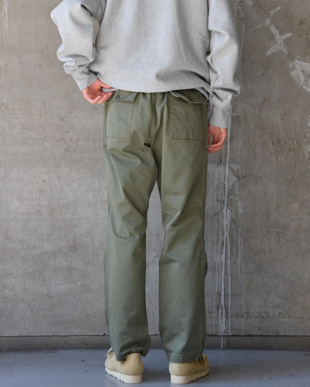 NONNATIVE / TROOPER 4P TROUSERS COTTON BACK SATIN VW (NN-P4911)