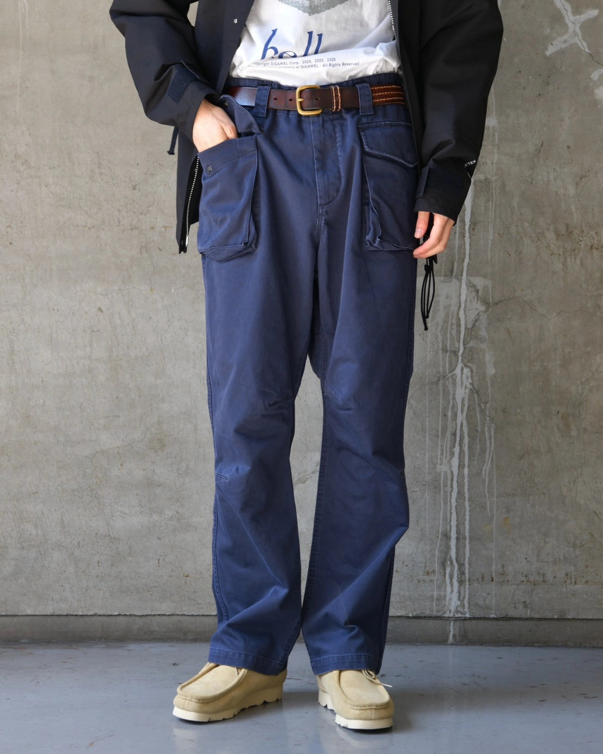 NONNATIVE / TROOPER 4P TROUSERS COTTON BACK SATIN VW (NN-P4911)