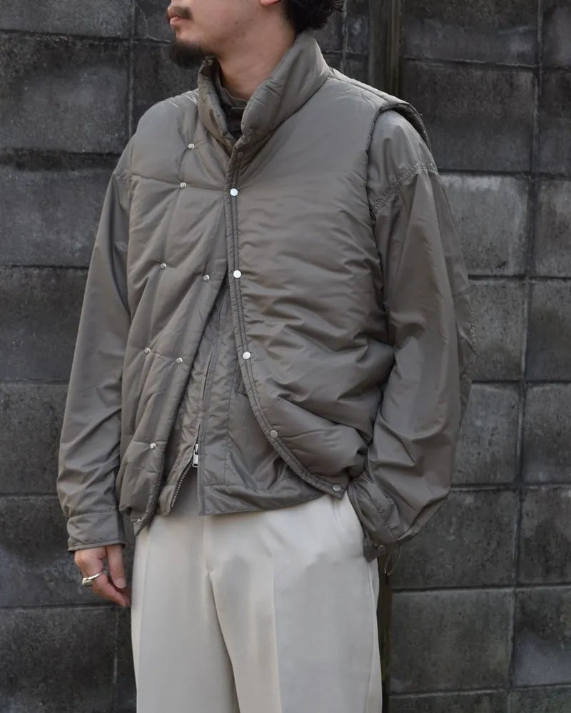 NONNATIVE / HIKER PUFF VEST POLY TAFFETA (NN-V4502)