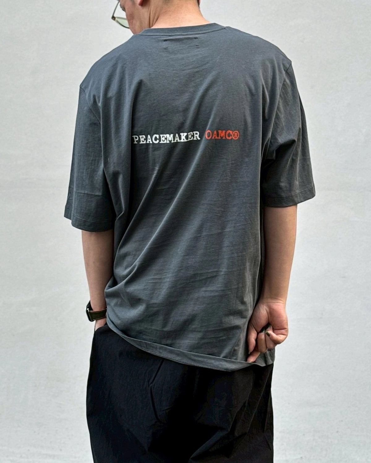 OAMC Peacemaker / Regular Tee Slow Down Print (PCM3OT01CJE001)