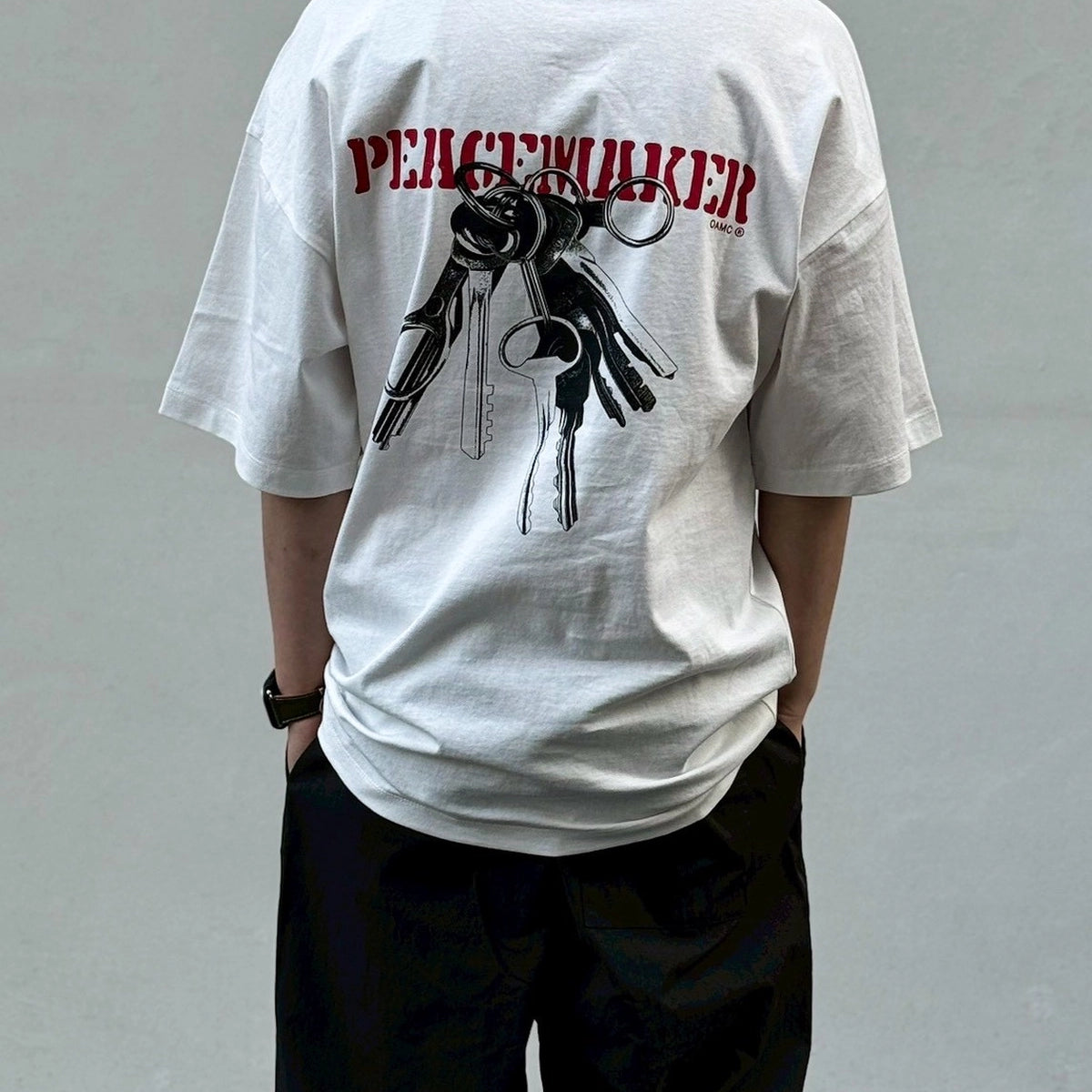 OAMC（オーエーエムシー） / Oversize Tee Keys Print | 公式通販 JACK