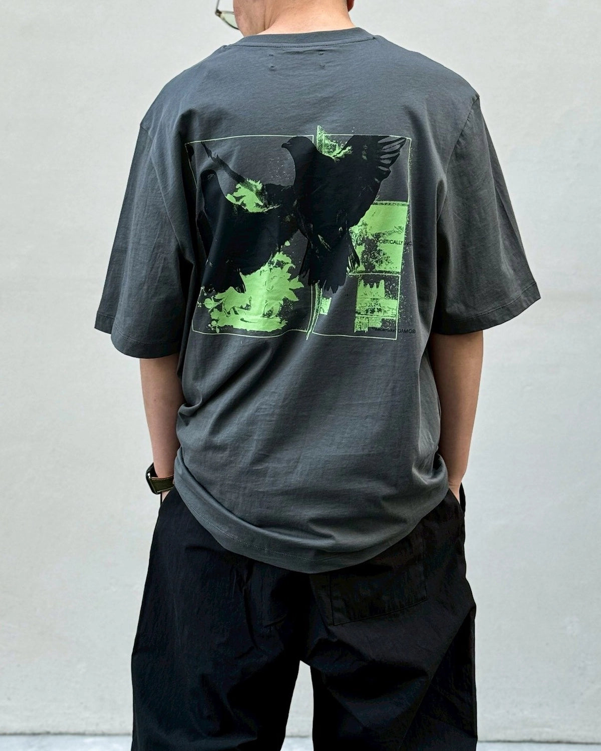 OAMC Peacemaker / Regular Tee Birds Print (PCM3OT01BJE001)