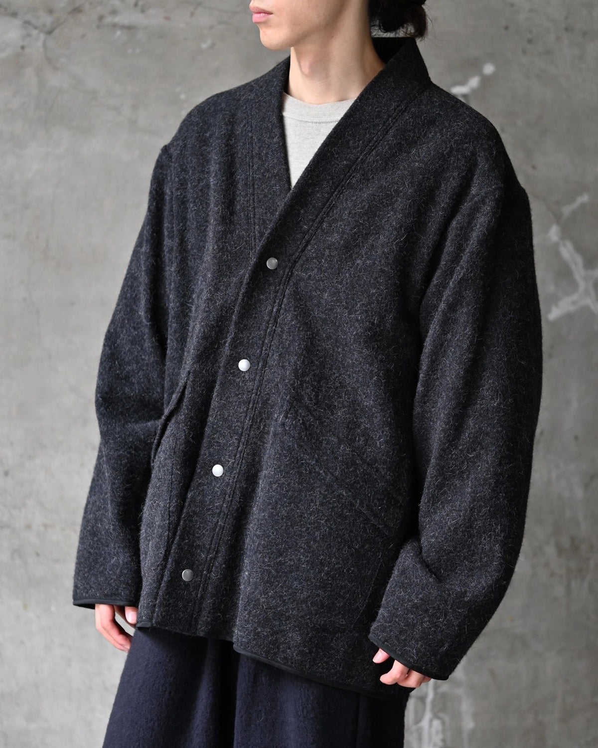 POLYPLOID / SNAP BUTTON BLOUSON B (B-2-008-001)