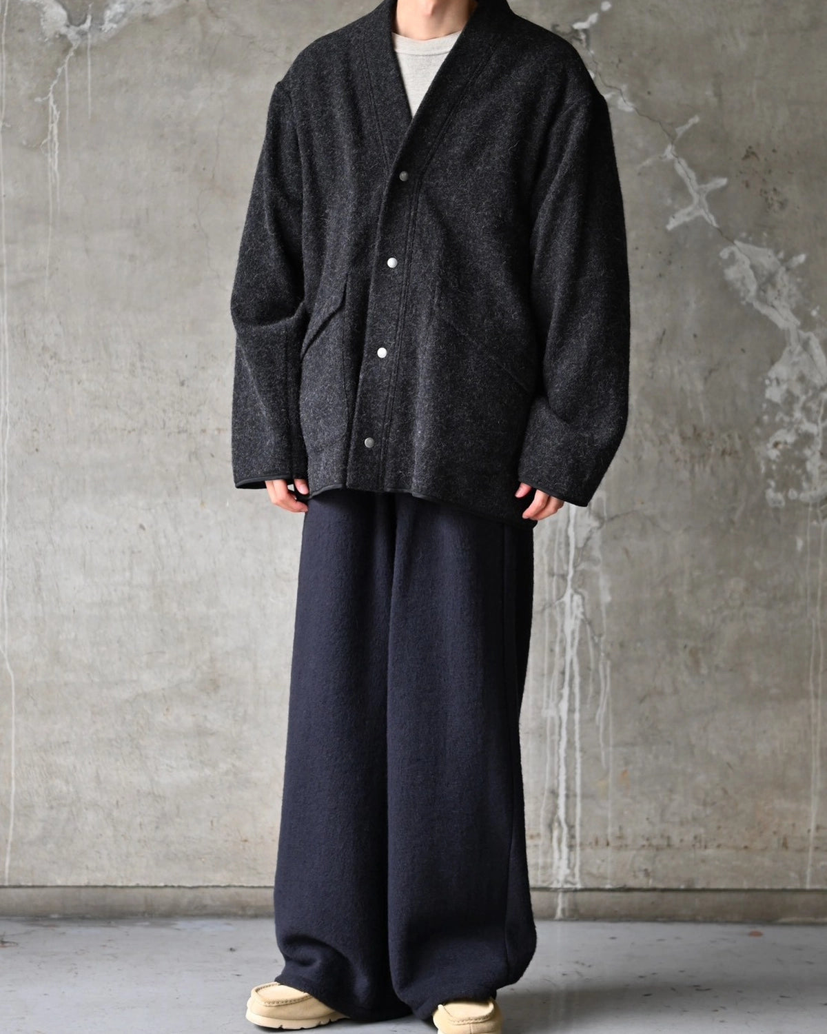 POLYPLOID / SNAP BUTTON BLOUSON B (B-2-008-001)