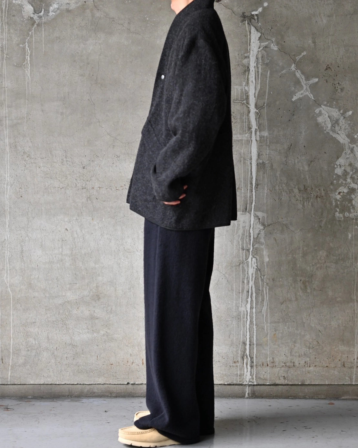 POLYPLOID / SNAP BUTTON BLOUSON B (B-2-008-001)
