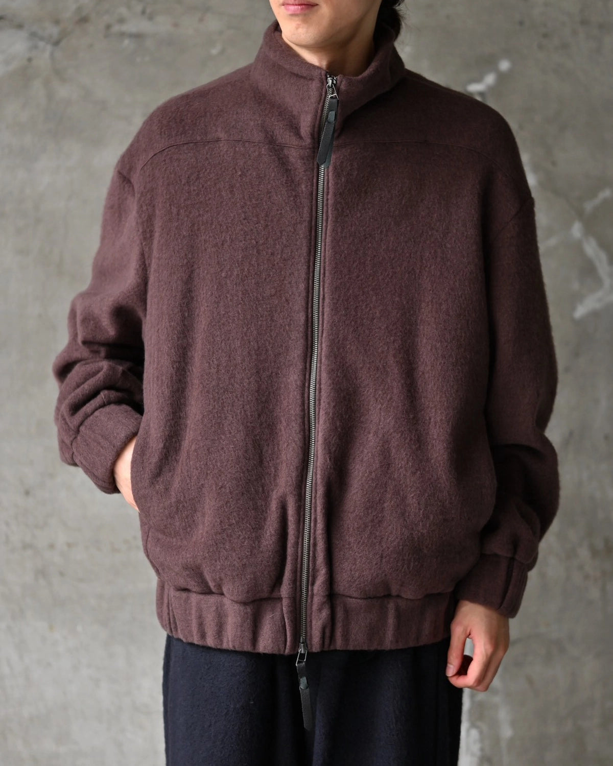 POLYPLOID / HIGHNECK BLOUSON B (B-2-007-081)