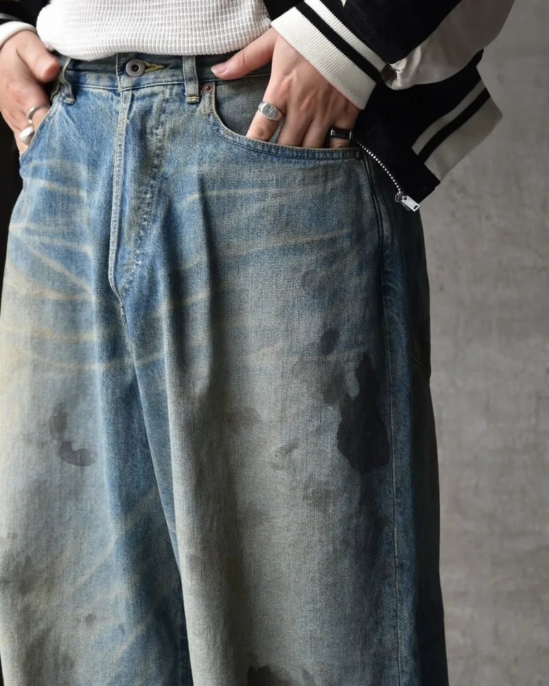 refomed / FRESH MAN DENIM WIDE PANTS ”USED” (RERT-026U)