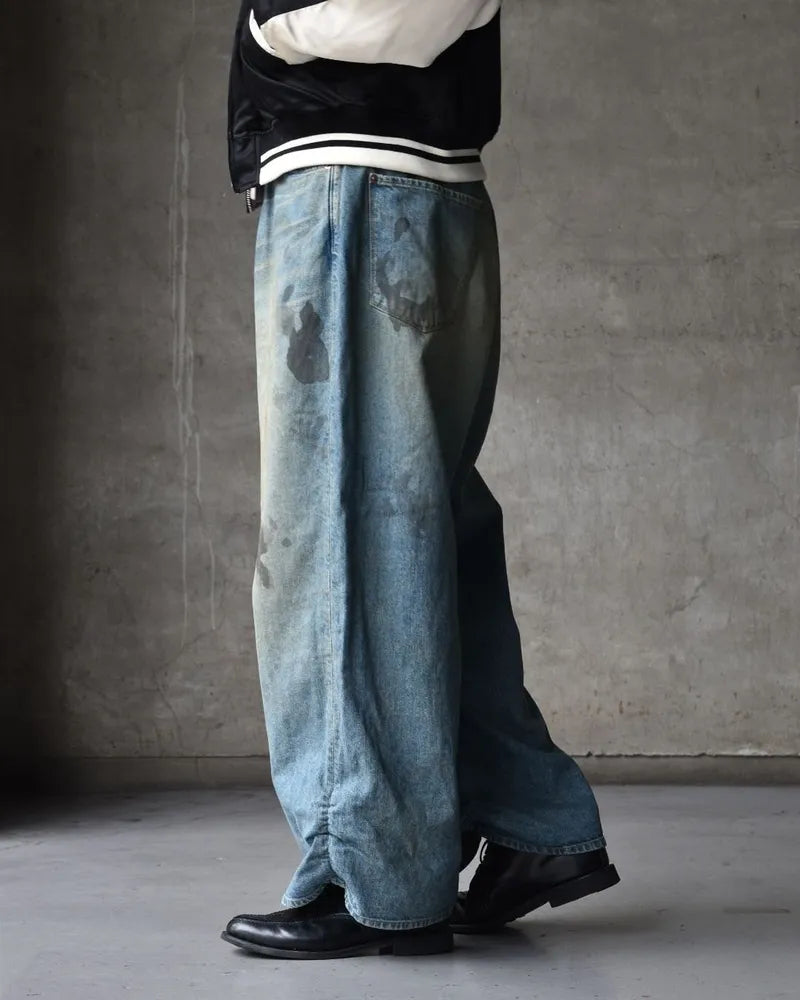 refomed / FRESH MAN DENIM WIDE PANTS ”USED” (RERT-026U)