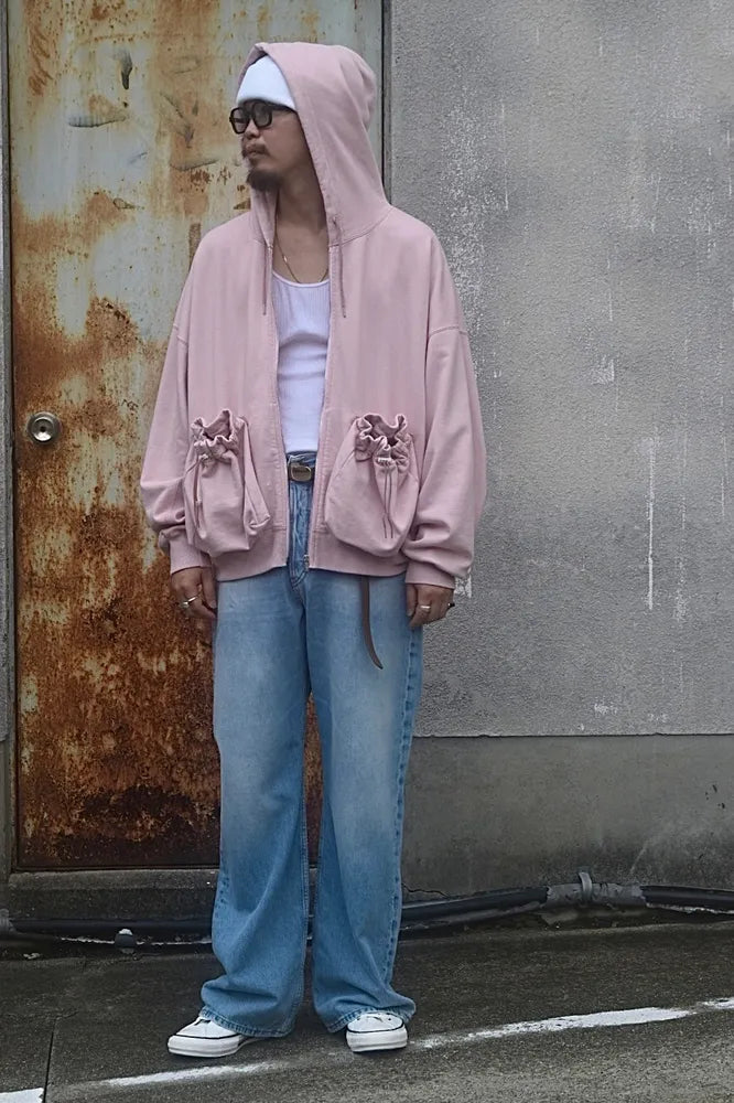 refomed / "KINCHAKU"ZIP UP HOODE (RECU-022)