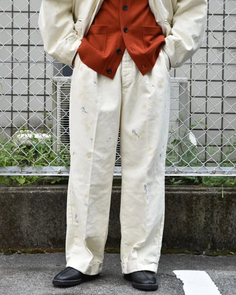 refomed / FORMAN DUCK TROUSERS "PAINT" (REPT-023P)