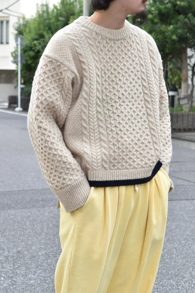 refomed / ”GUNTE” KNIT SWEATER (REKN-008)