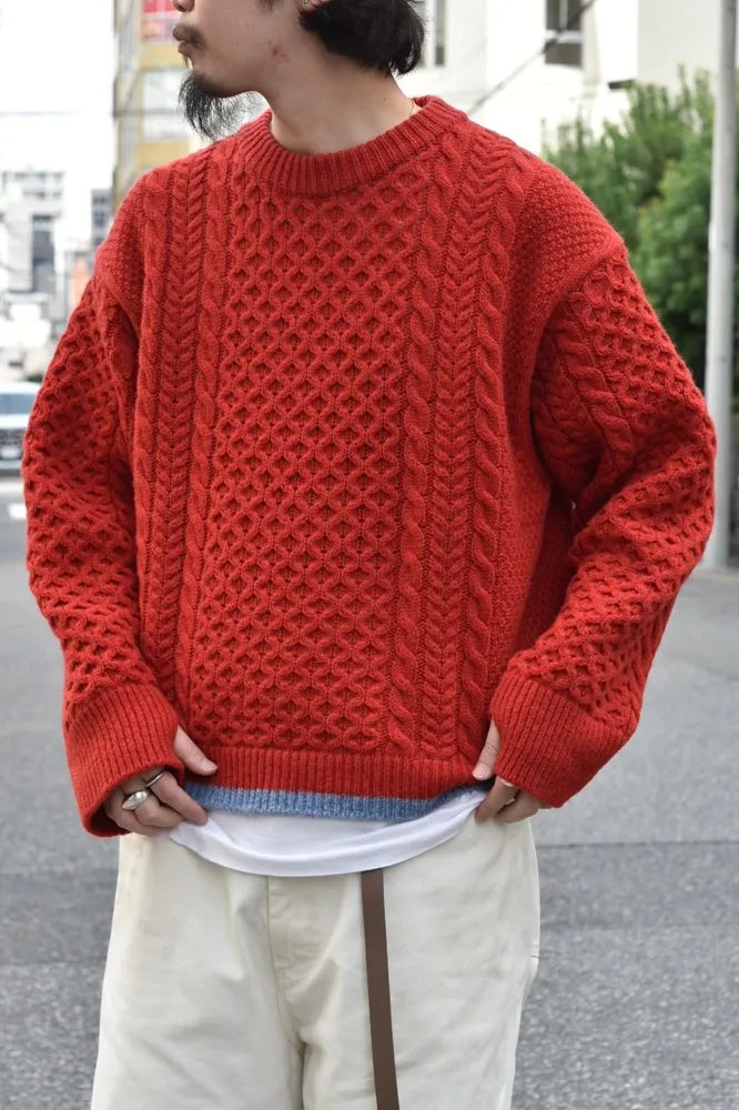 refomed / ”GUNTE” KNIT SWEATER (REKN-008)