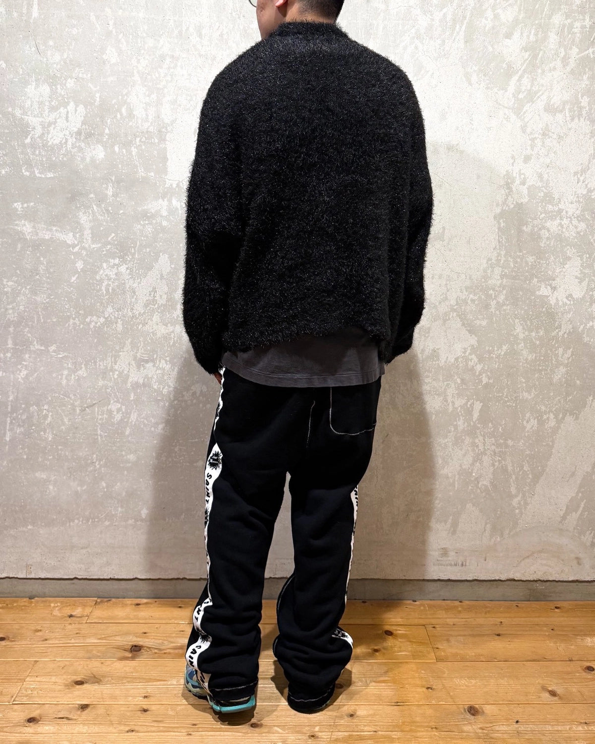 ©︎SAINT Mxxxxxx / CREW NECK KNIT -GLITTER (SM-HR1-0000-068)