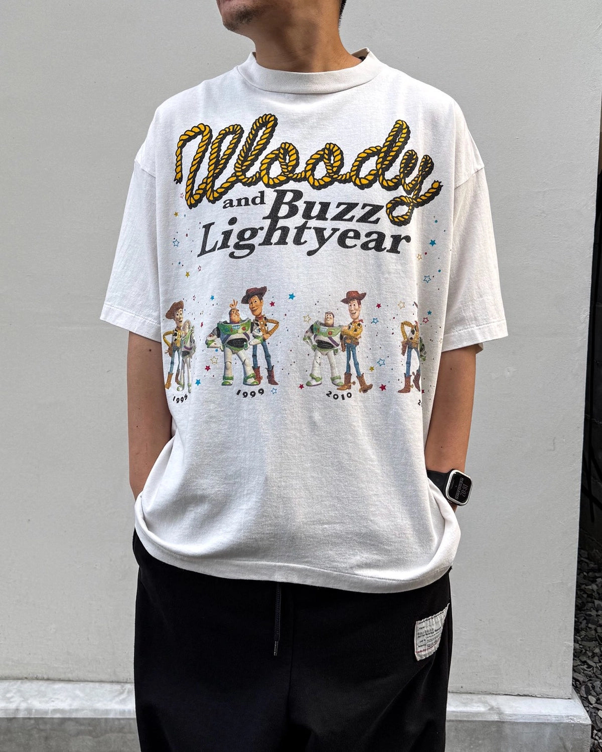 SAINT Mxxxxxx × PIXAR / PIXAR_SS T-SHIRT / Woody and Buzz (SM-MK1-0000-C93)