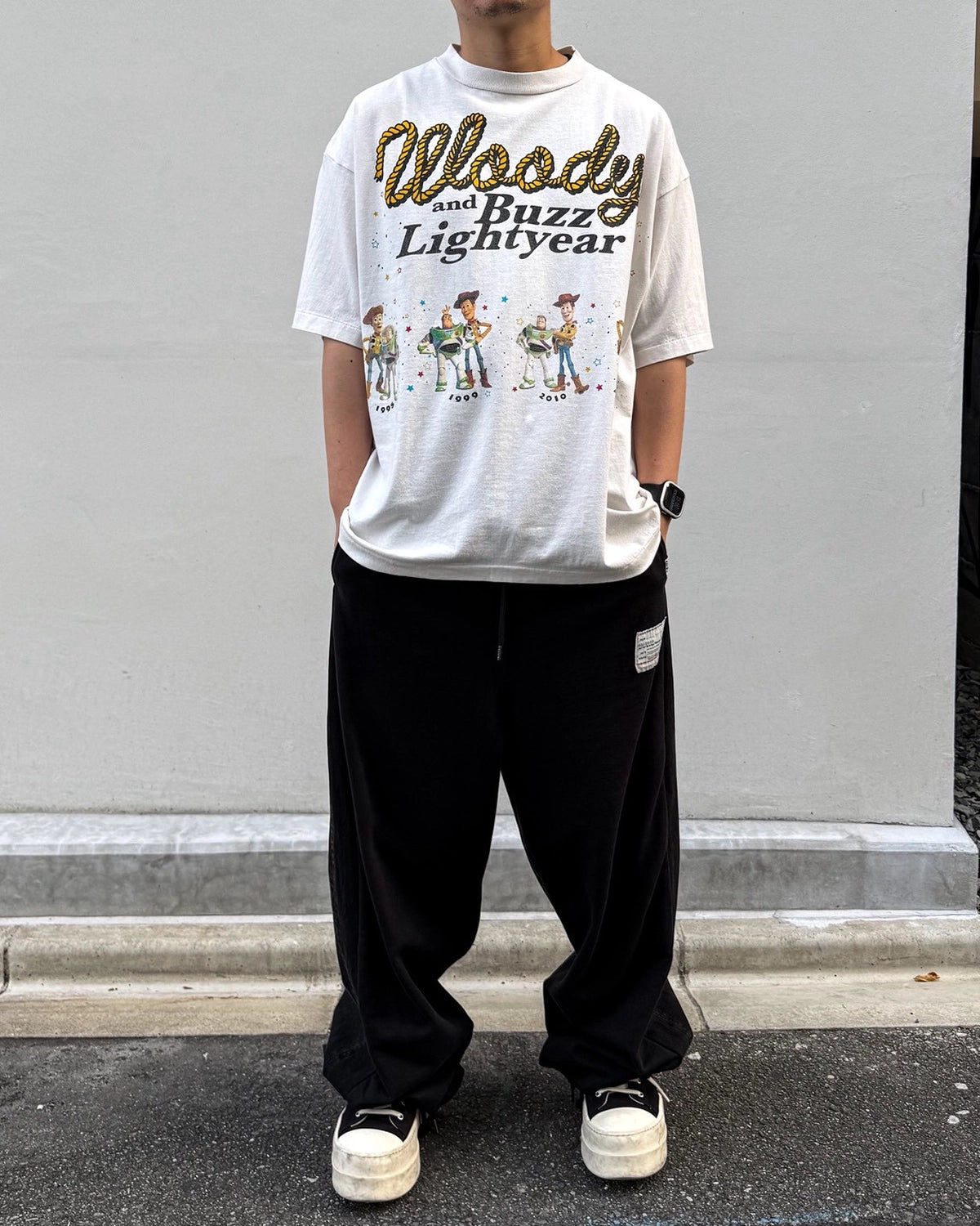SAINT Mxxxxxx × PIXAR / PIXAR_SS T-SHIRT / Woody and Buzz (SM-MK1-0000-C93)