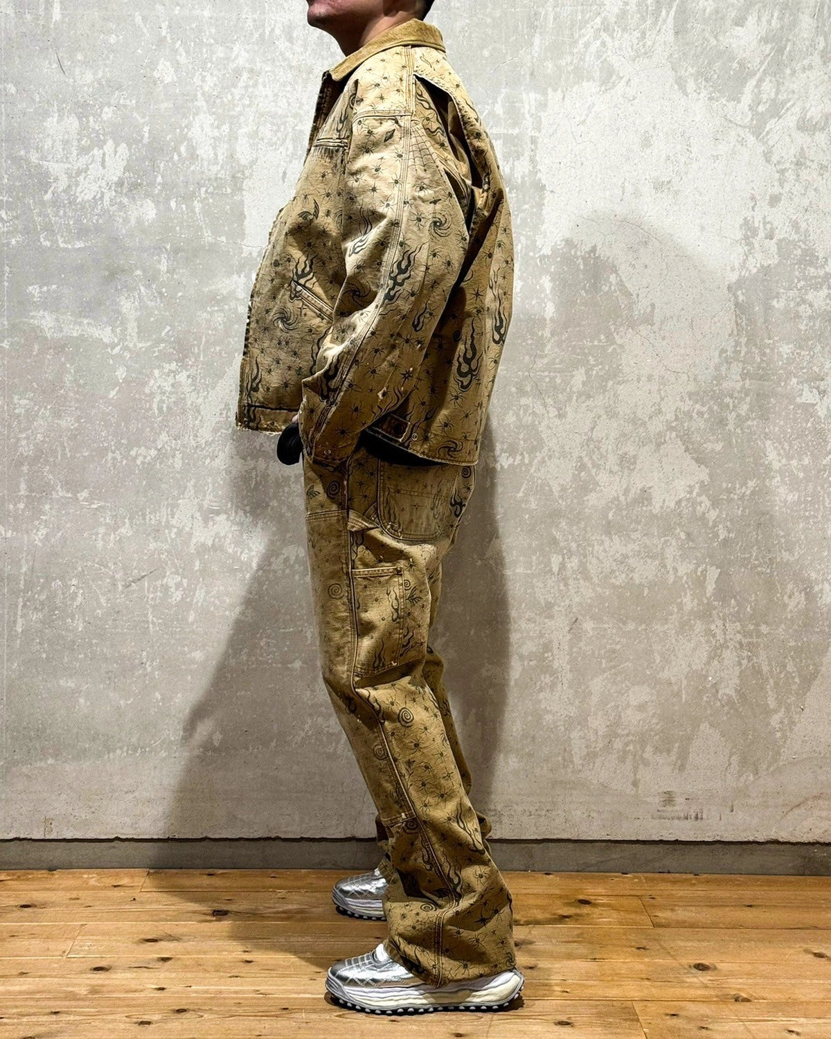 SAINT M×××××× (セントマイケル) × Dr.Woo / DW_DBL KNEE PANTS