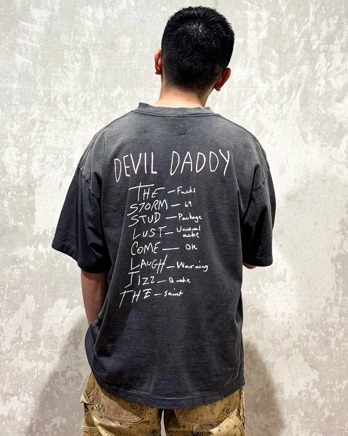 SAINT Mxxxxxx Devil Daddy Tee セントマイケル SAINT Mxxxxxx Devil Daddy Tee セントマイケル