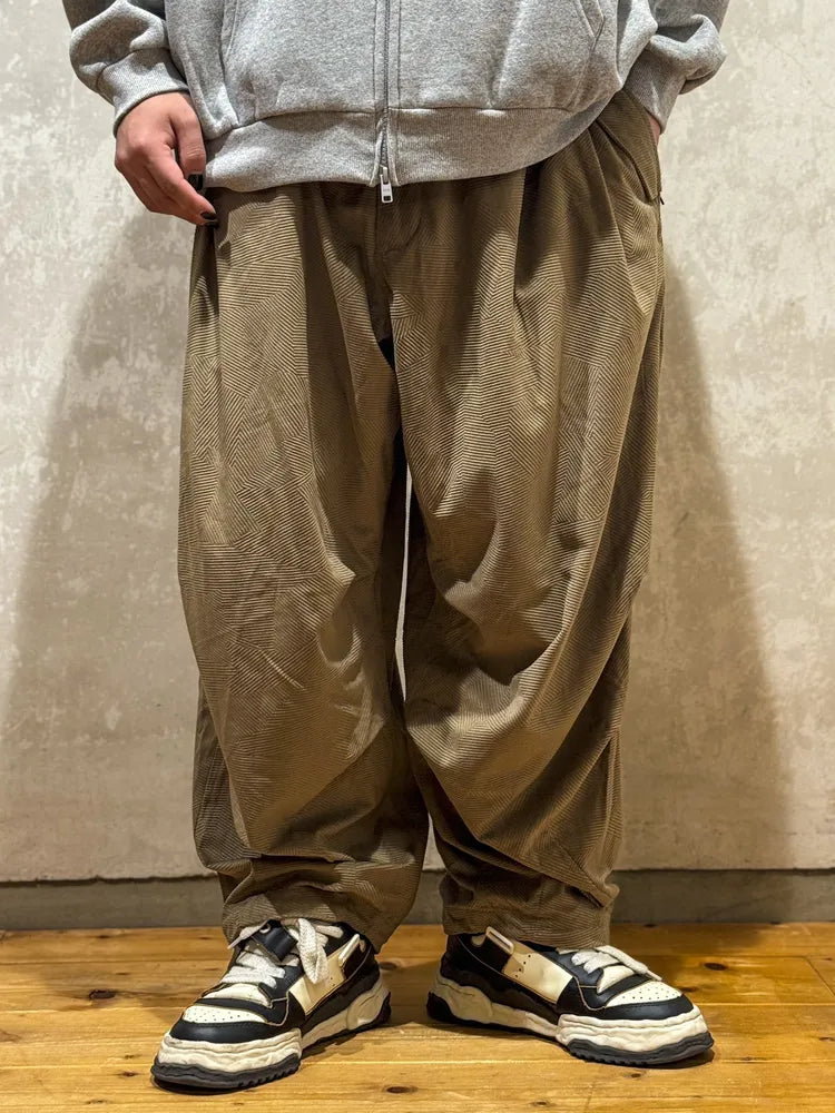 TIGHTBOOTH / GEOMETRIC CORD SNOW PANTS (00008744)