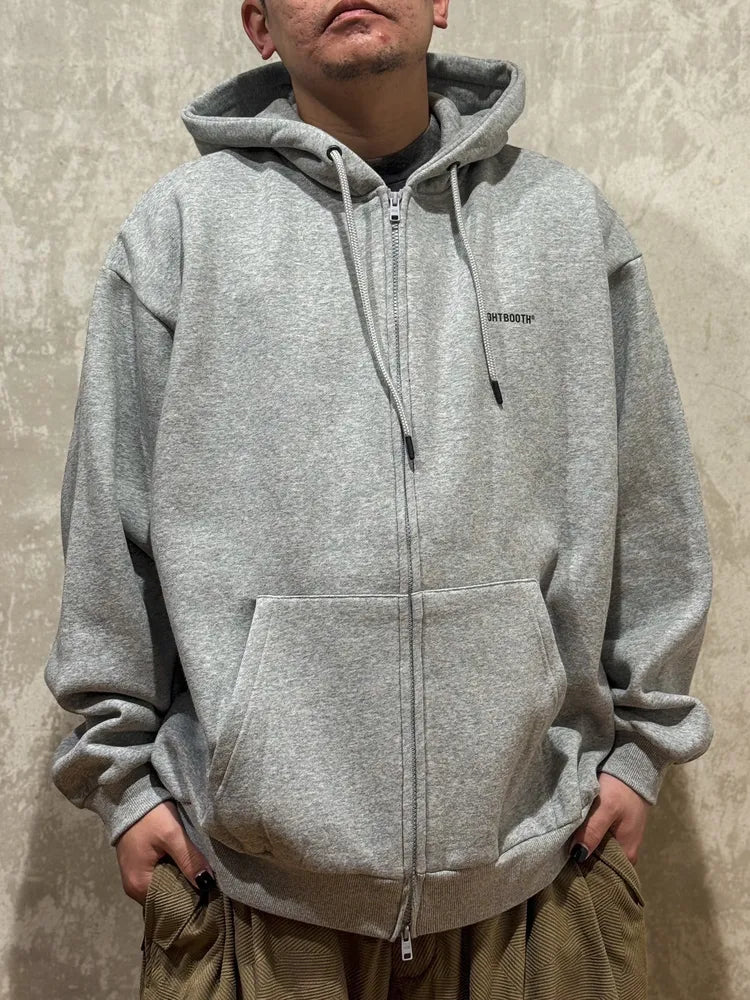 TIGHTBOOTH / LOGO ZIP HOODED SWEAT SHIRT (00008731)