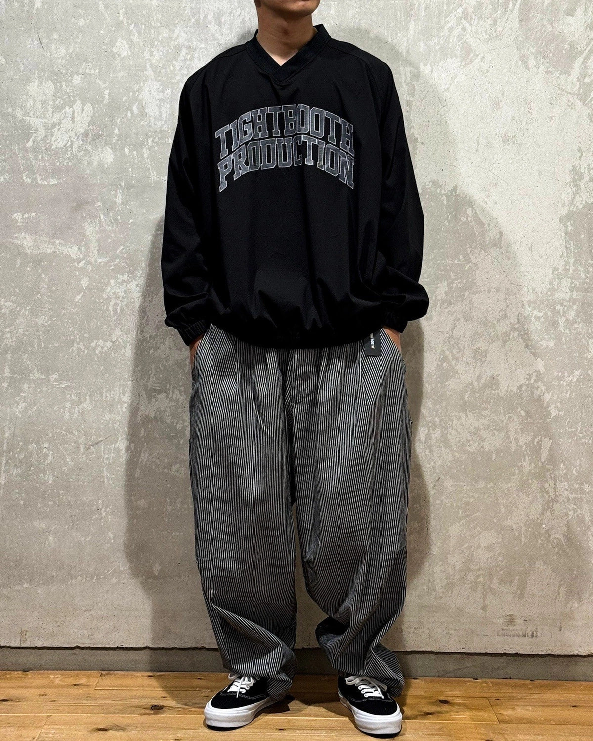 TIGHTBOOTH / COLLEGE WIND SHIRT (SS25-JK06)