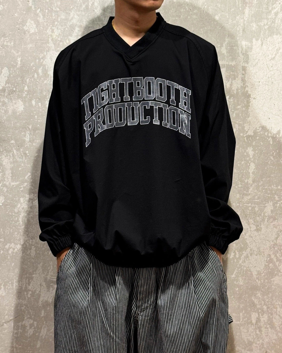 TIGHTBOOTH / COLLEGE WIND SHIRT (SS25-JK06)