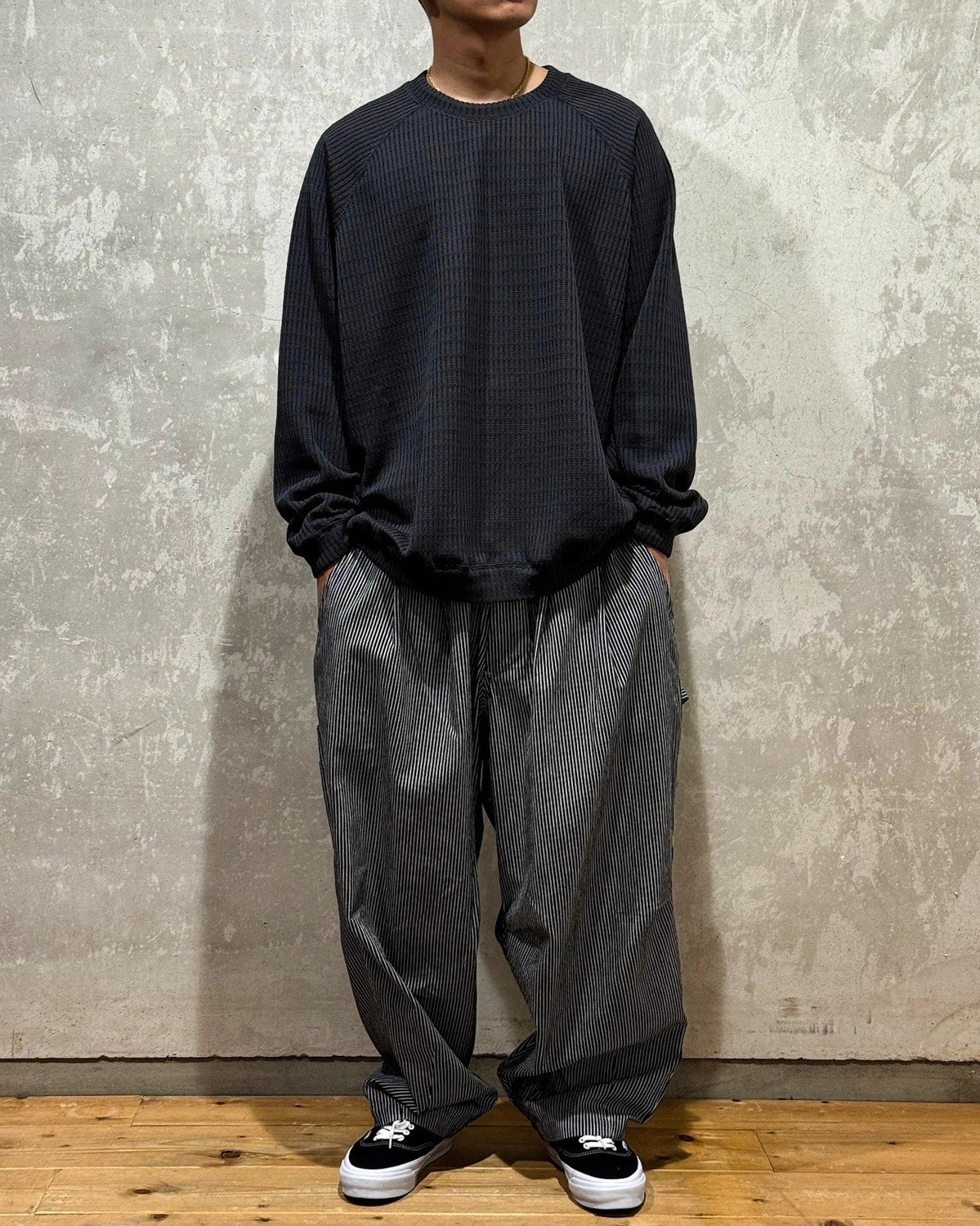 TIGHTBOOTH / MYSTERY GAUGE CREW KNIT (SS25-SW02)