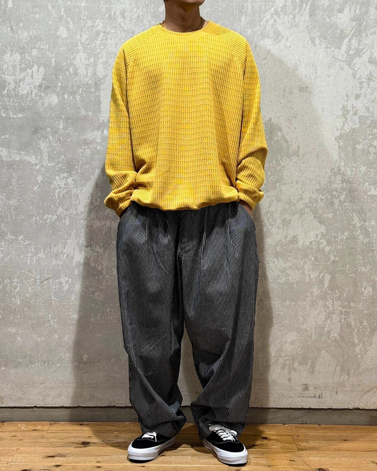 TIGHTBOOTH / MYSTERY GAUGE CREW KNIT (SS25-SW02)