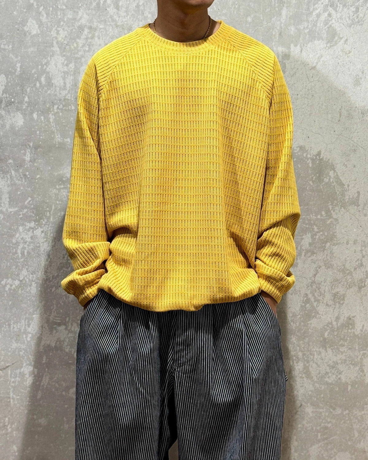 TIGHTBOOTH / MYSTERY GAUGE CREW KNIT (SS25-SW02)