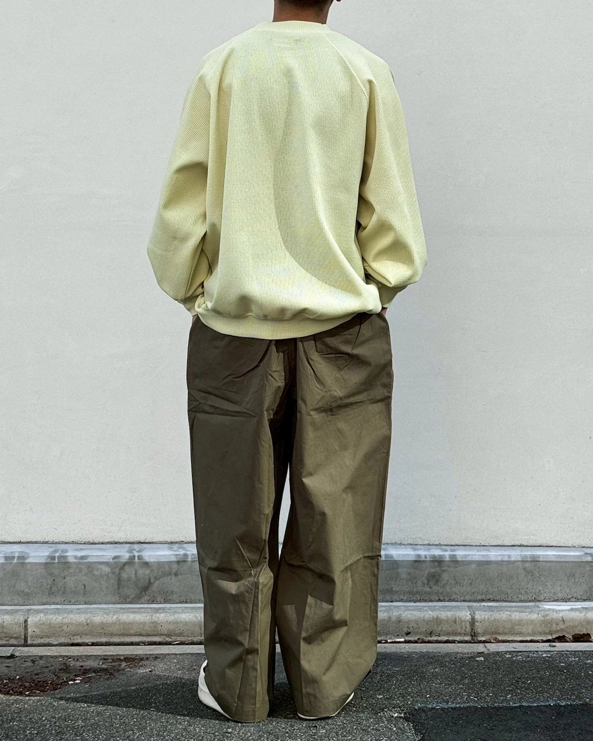 TIGHTBOOTH / WAFFLE CREW KNIT (SS26-SW03)