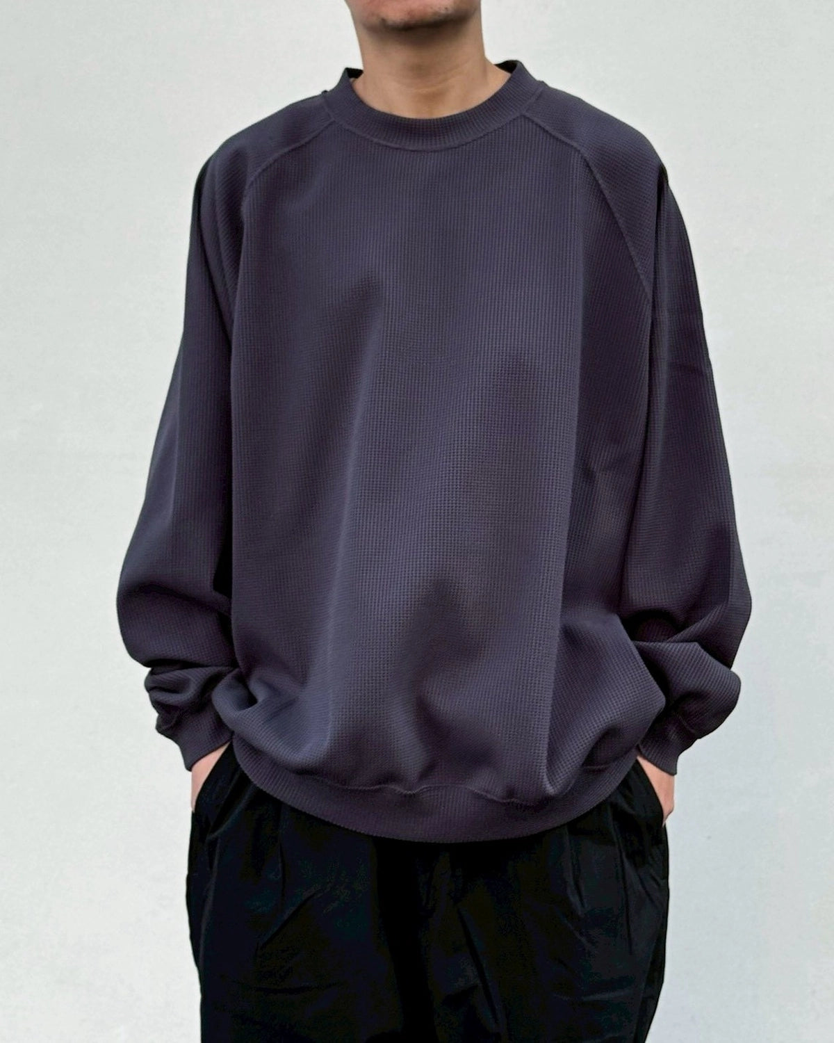 TIGHTBOOTH / WAFFLE CREW KNIT (SS26-SW03)