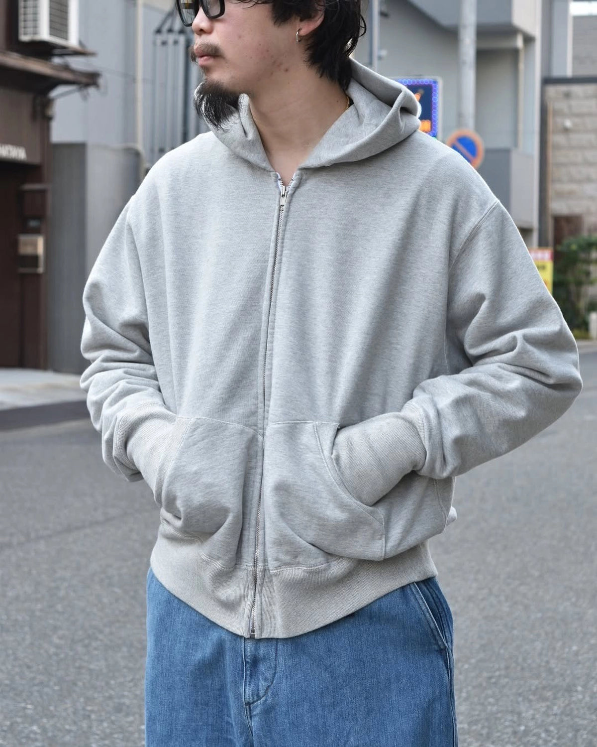 Unlikely / Unlikely Simple Sweat ZIP Up Hoodie (U25S-13-0002)