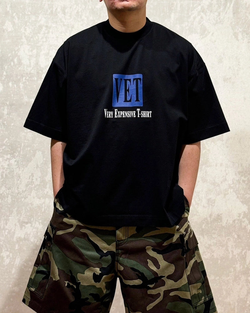 VETEMENTS / VET CROPPED CROPPED BOXY T-SHIRT (UA66TR685W1000)