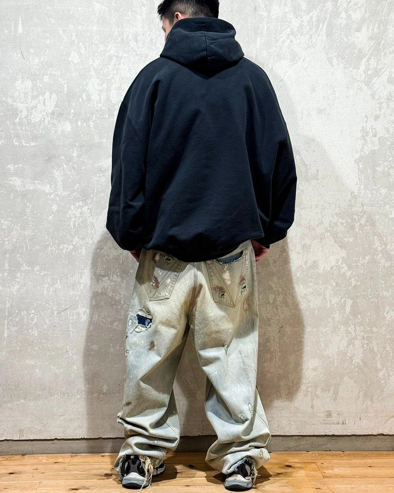 VETEMENTS / TRASHED BAGGY JEANS (UA66PA590L2804)