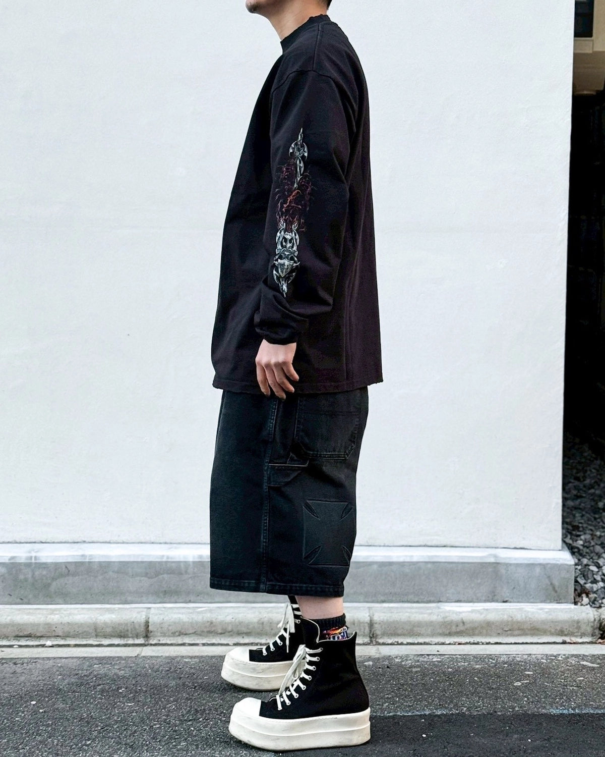 VETEMENTS / METAL LONGSLEEVE (ME76LS194BX)