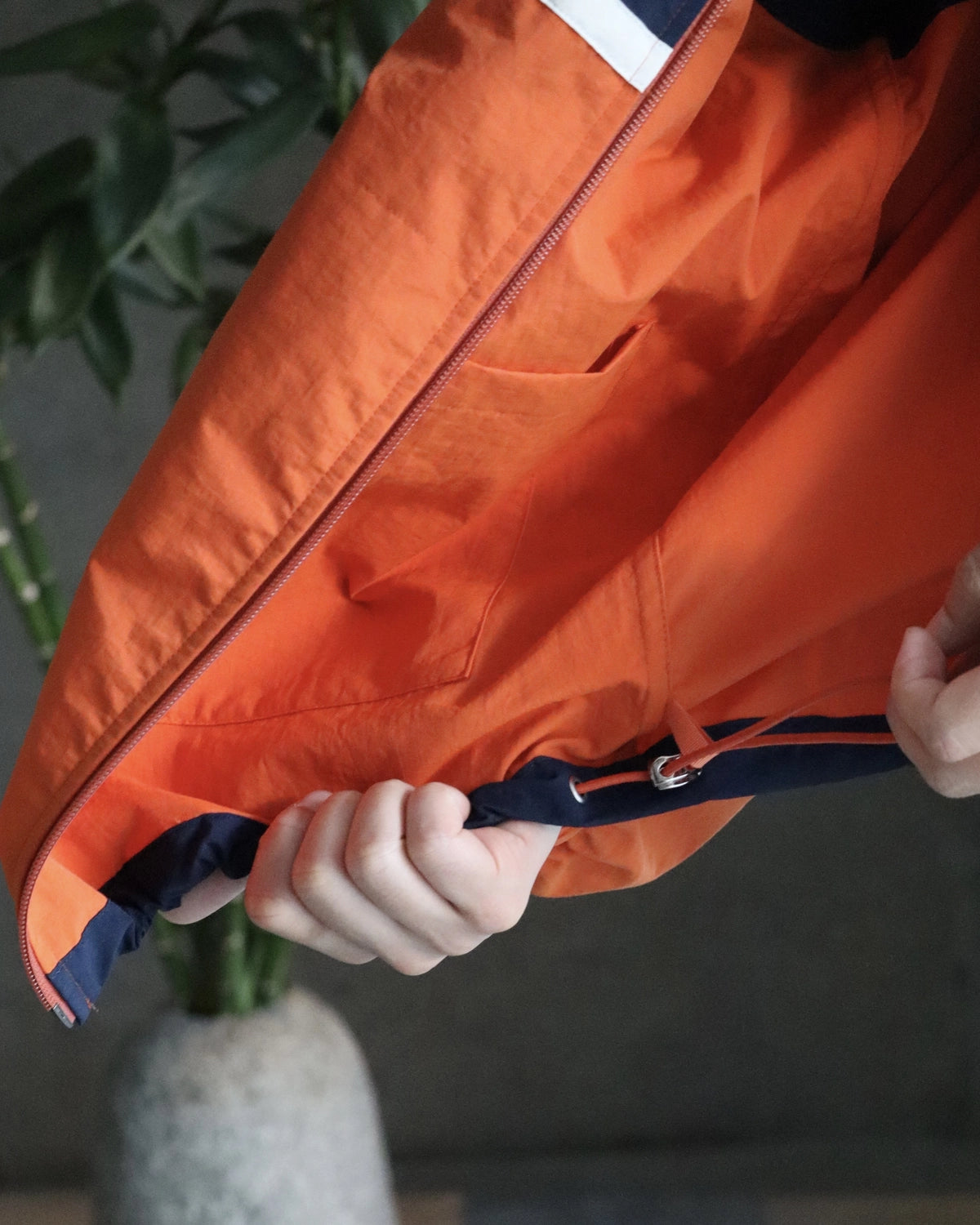 vowels / Paneled Nylon Jacket (VO-26AW-OW050)