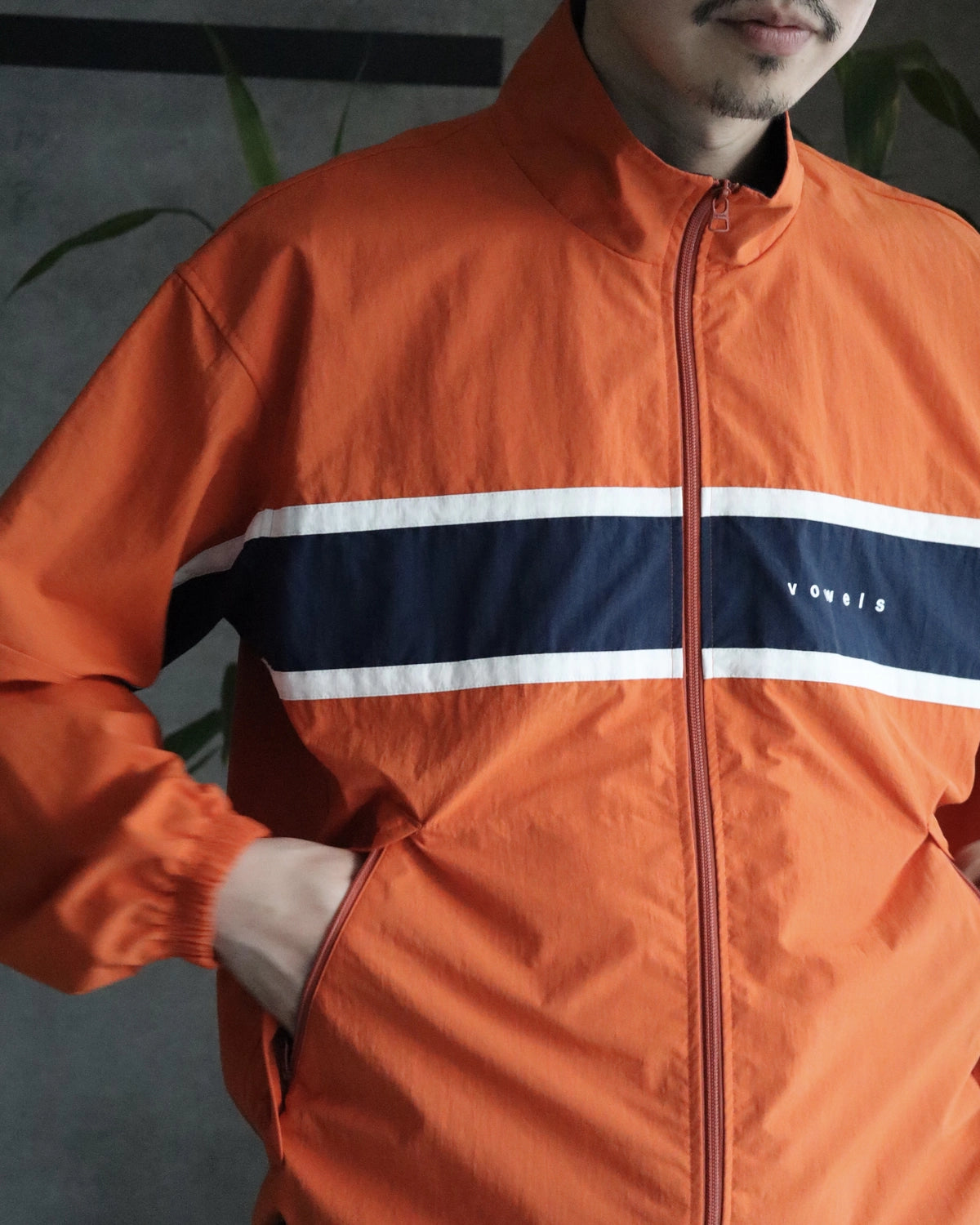 vowels / Paneled Nylon Jacket (VO-26AW-OW050)