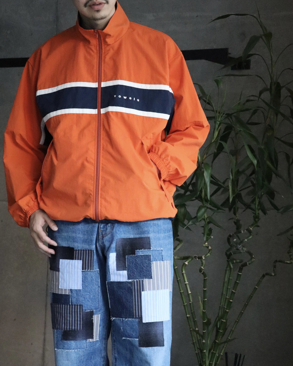 vowels / Paneled Nylon Jacket (VO-26AW-OW050)