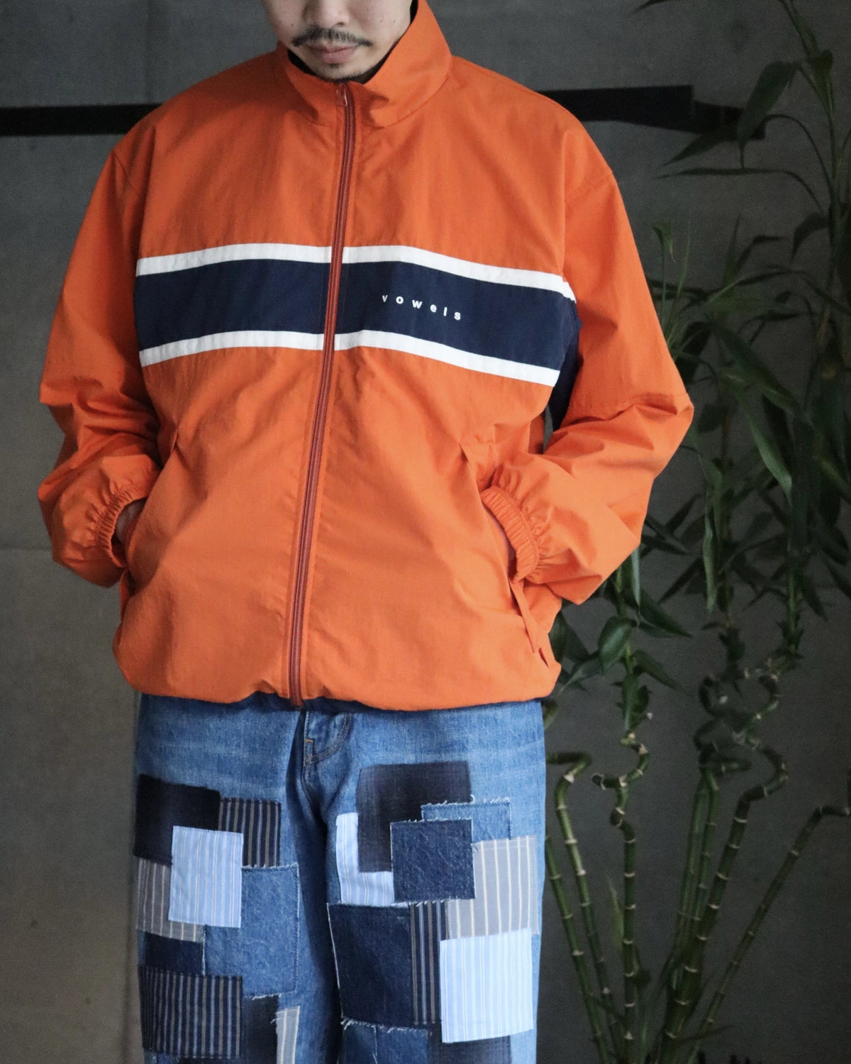 vowels / Paneled Nylon Jacket (VO-26AW-OW050)
