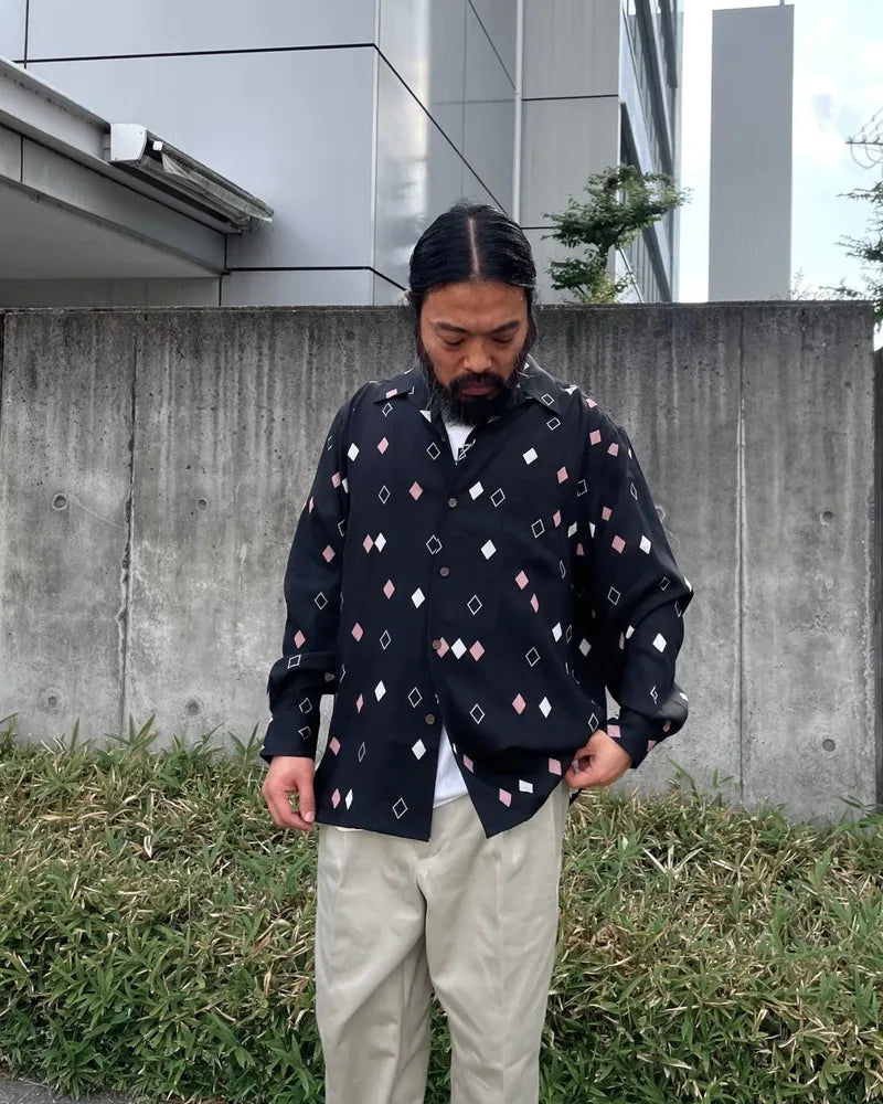 WACKO MARIA / HAWAIIAN SHIRT L/S -TYPE-3 (24FW-WMS-HI04)