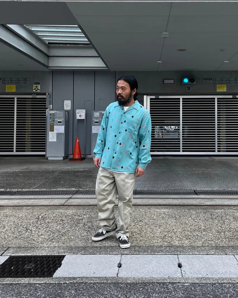 WACKO MARIA / HAWAIIAN SHIRT L/S -TYPE-3 (24FW-WMS-HI04)